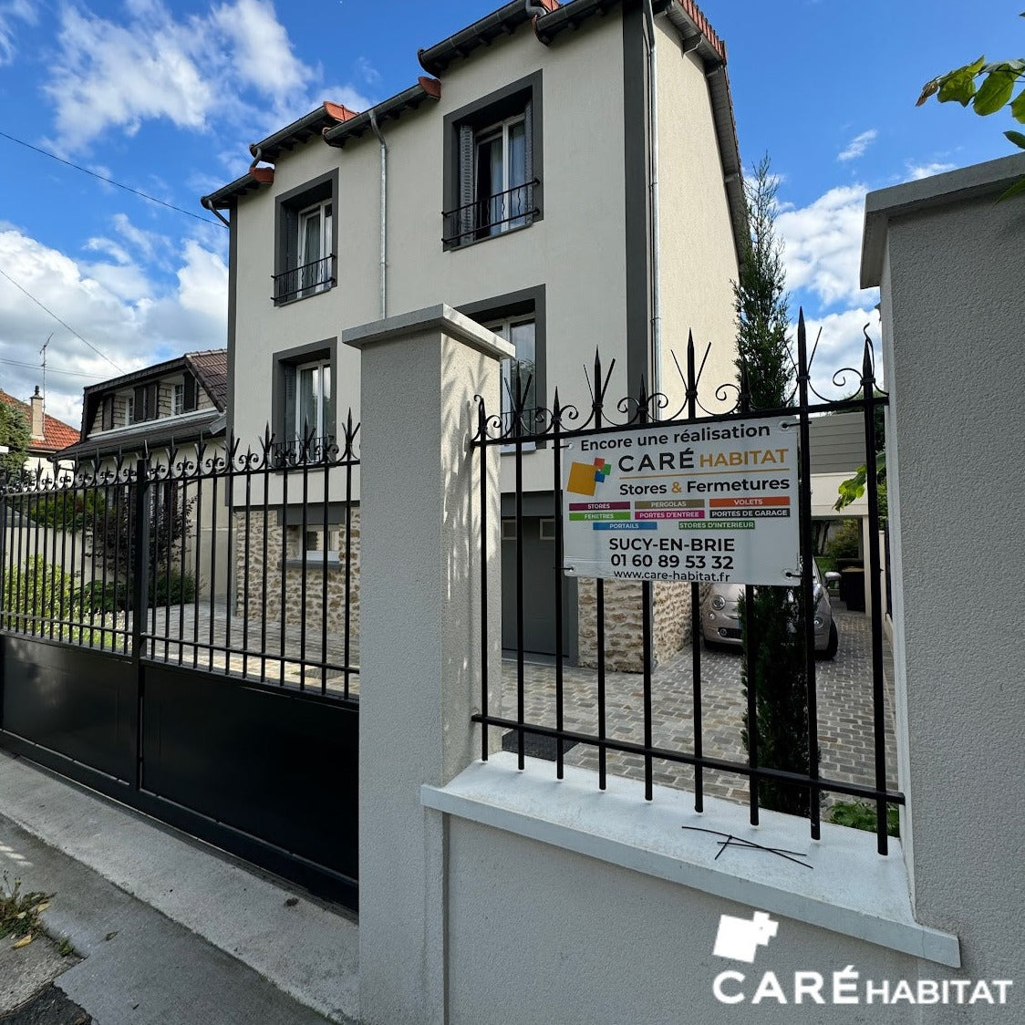 POSE DE FENÊTRE ALUMINIUM K-LINE - SUCY EN BRIE (94)