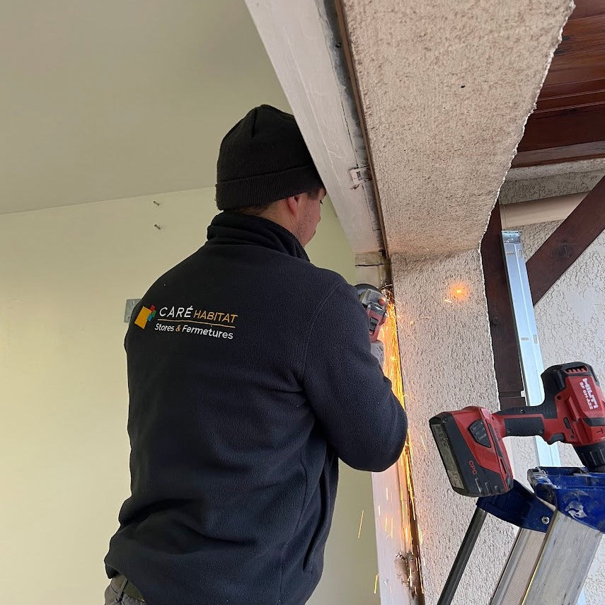 MAGNIFIQUE PORTE DE GARAGE ET PORTE D’ENTREE SECTIONNELLE GYPASS - BRIE-COMTE-ROBERT - 77