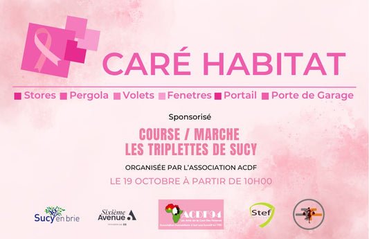 CARÉ HABITAT engagé pour Octobre Rose