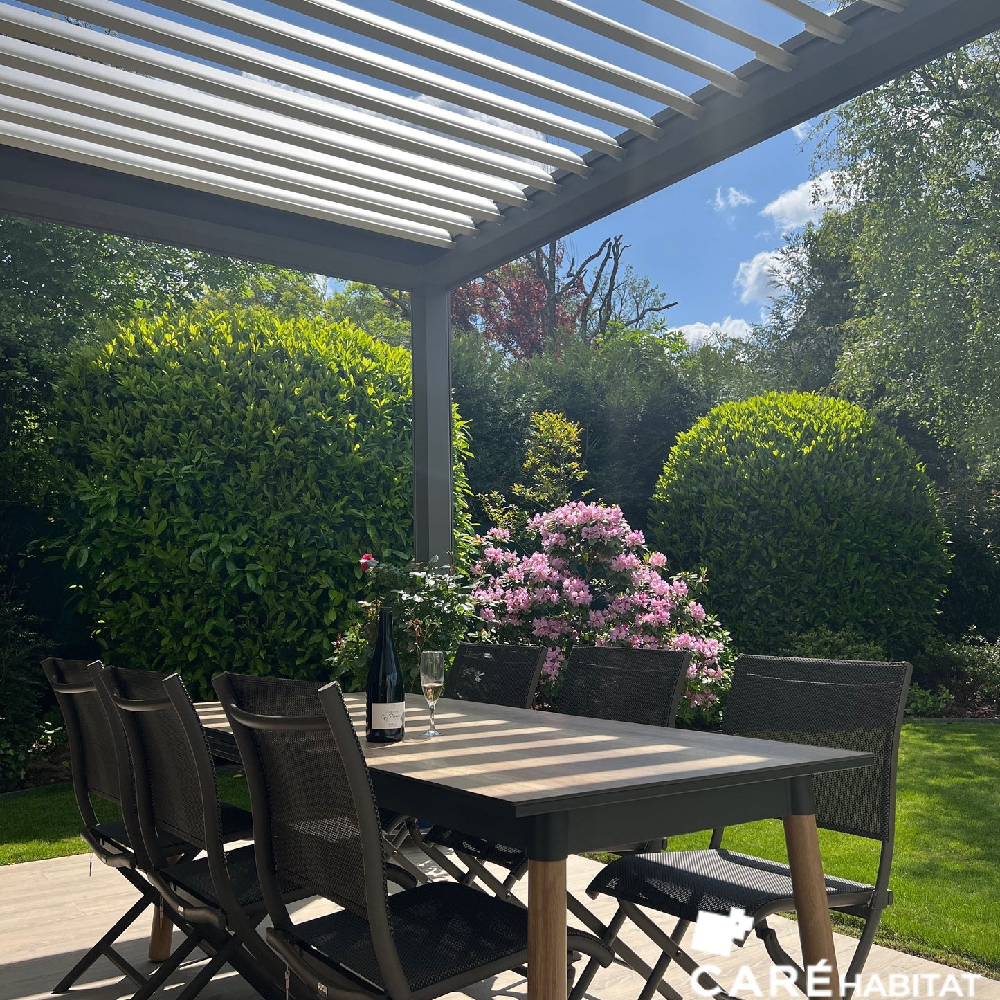 POSE PERGOLA BIOCLIMATIQUE MENNECY (91)