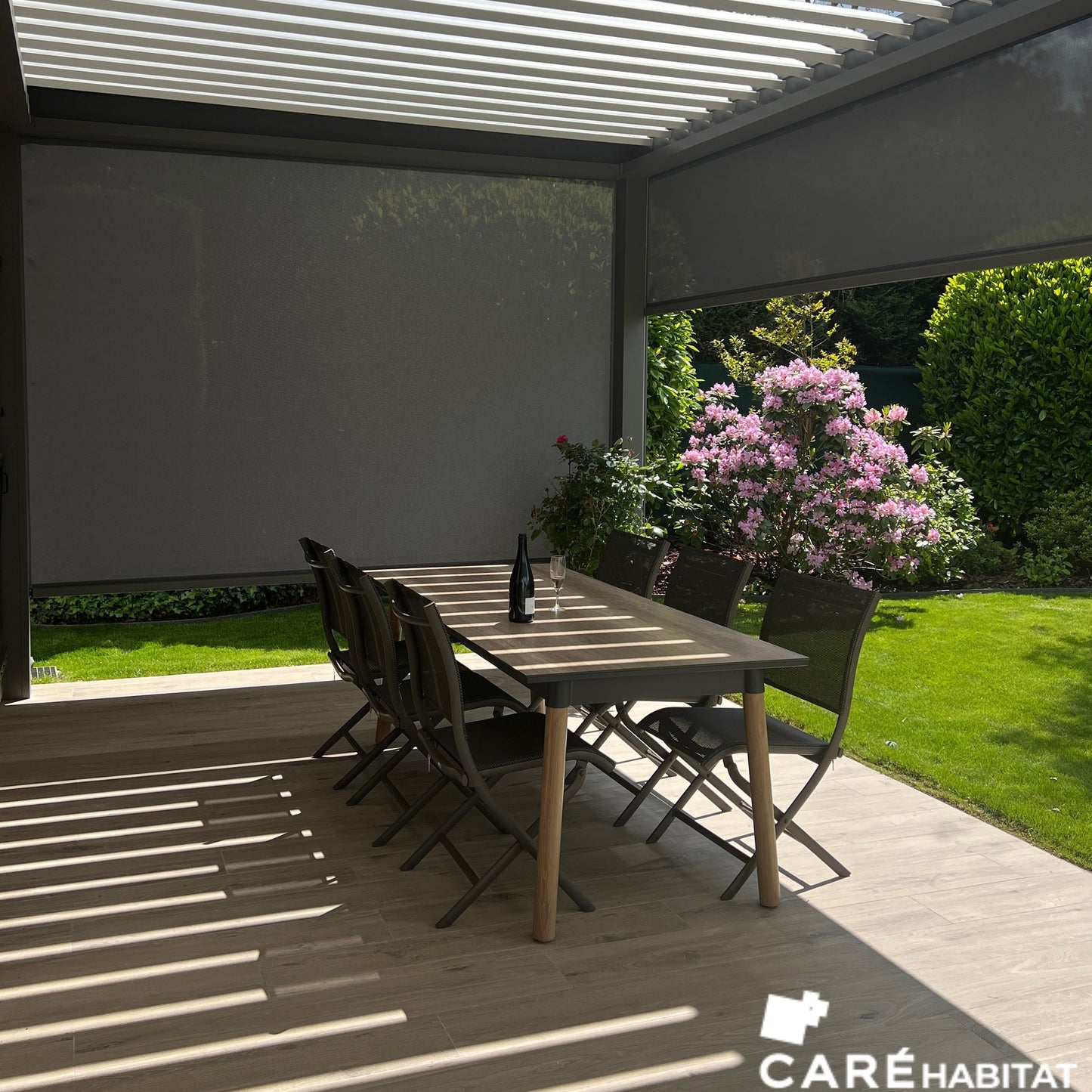 POSE PERGOLA BIOCLIMATIQUE MENNECY (91)