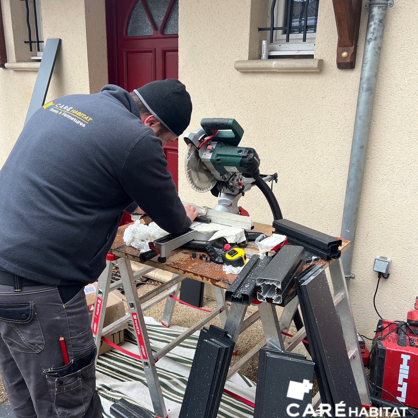 INSTALLATION PORTAIL ALUMINIMUM KSM - SUCY EN BRIE - 94