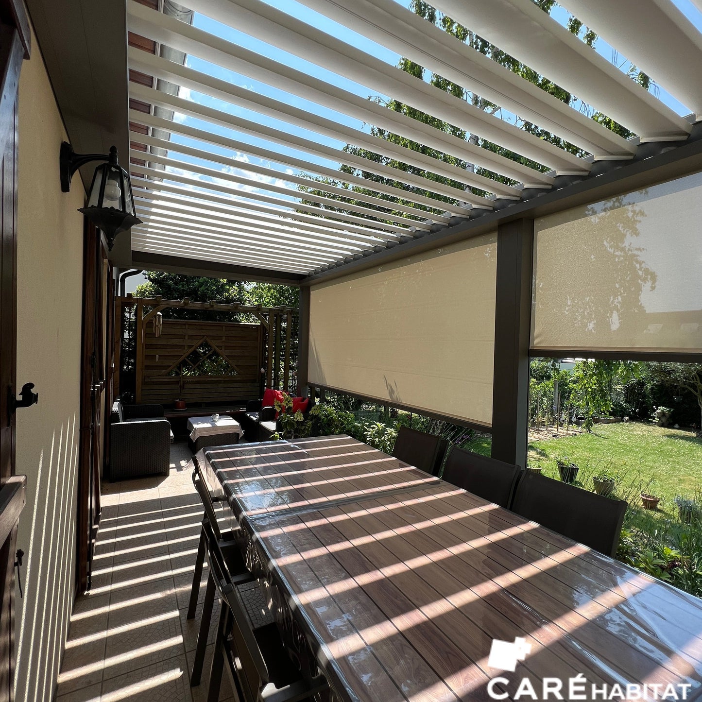 INSTALLATION PERGOLA SUR MESURE - CROSNE (91)