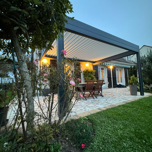 PERGOLA B150 AVEC SCREEN : INSTALLATION SUR-MESURE À PONTAULT-COMBAULT (77)