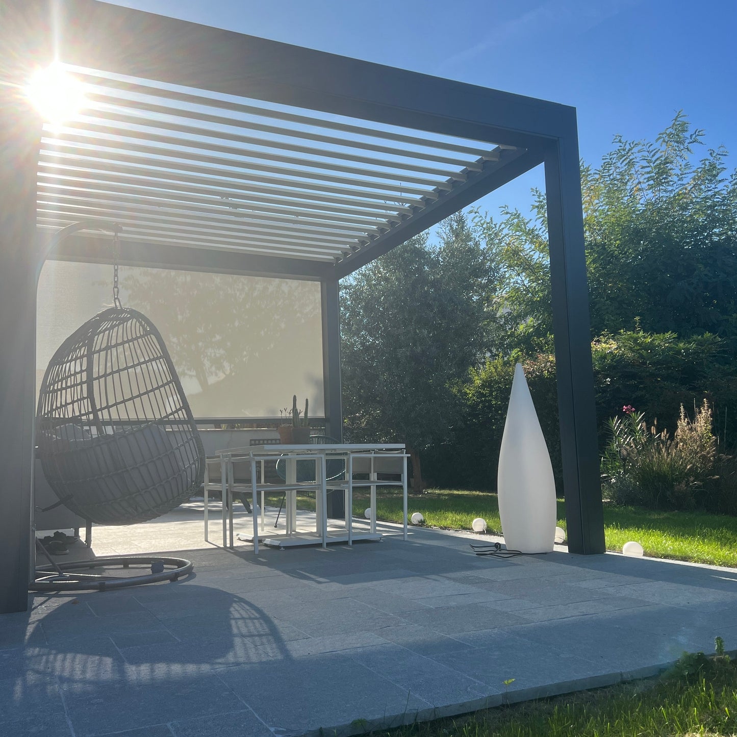 REALISATION PERGOLA BIOCLIMATIQUE - DRAVEIL - 91