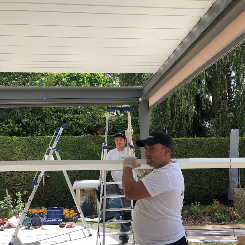 INSTALLATION PERGOLA BIOCLIMATIQUE B200 XL - COMBS LA VILLE - 77