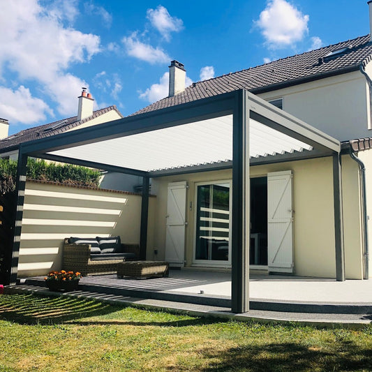 INSTALLATION PERGOLA BIOCLIMATIQUE B200 XL - COMBS LA VILLE - 77