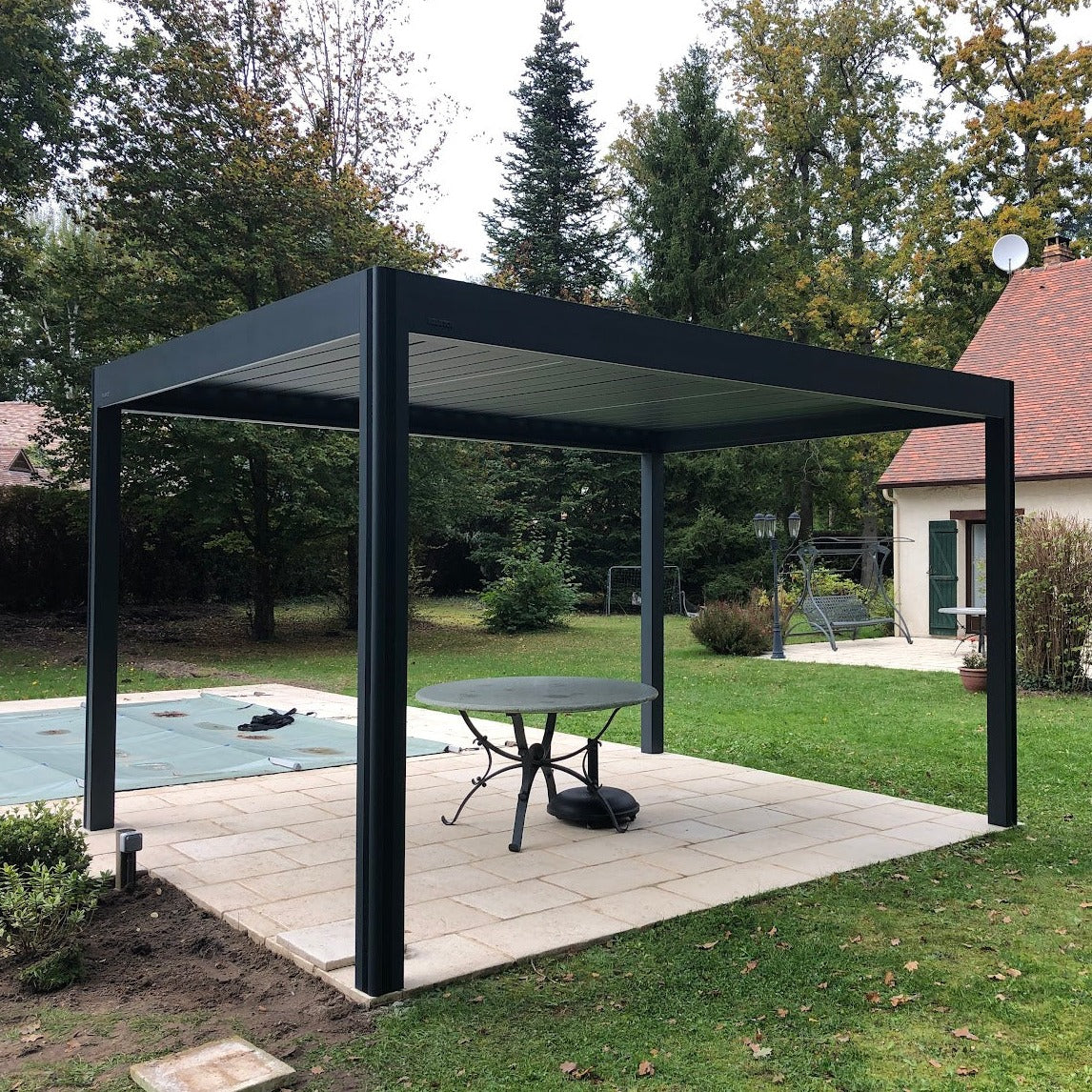 POSE PERGOLA B150 -  NOISY SUR ÉCOLE 77