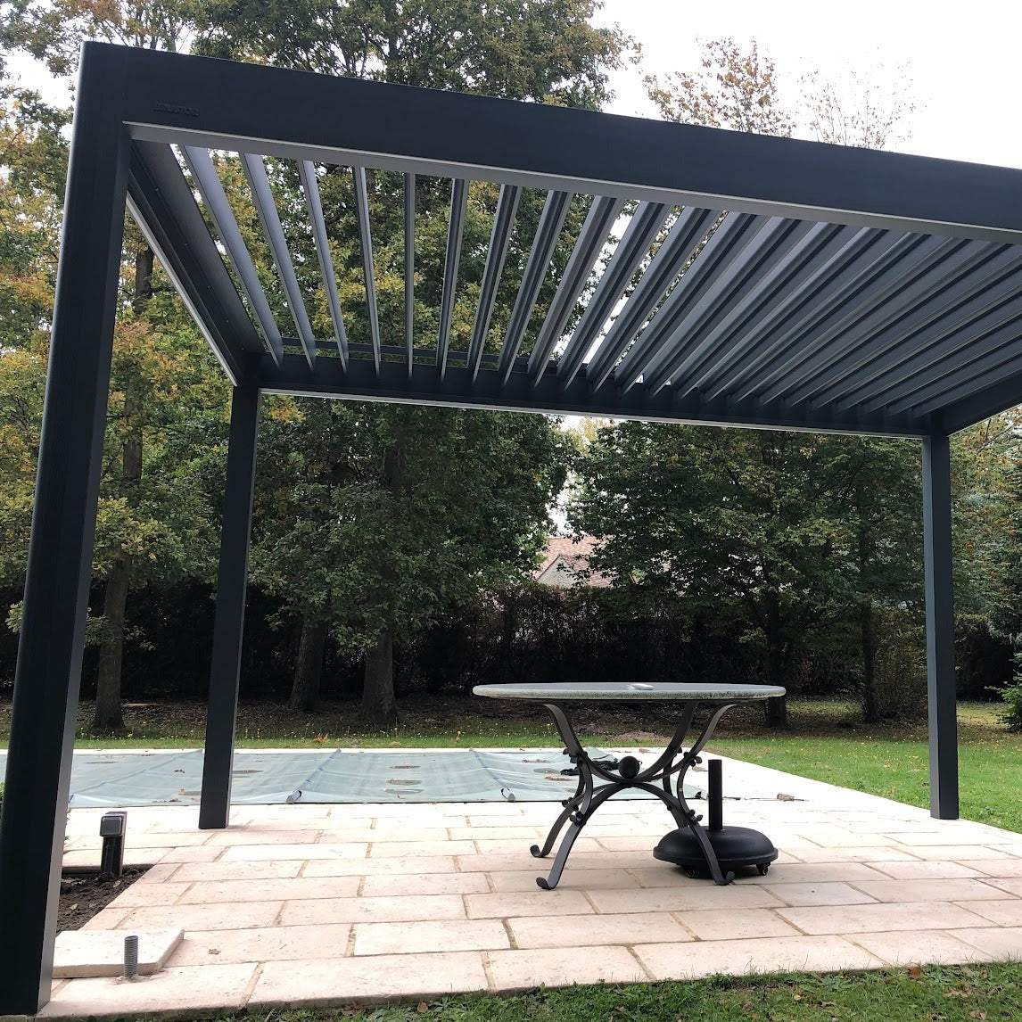 POSE PERGOLA B150 -  NOISY SUR ÉCOLE 77