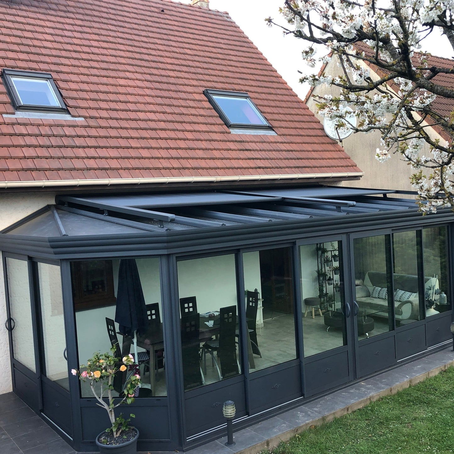 INSTALLATION STORE DE VERANDA - SAINT MAUR - (94)