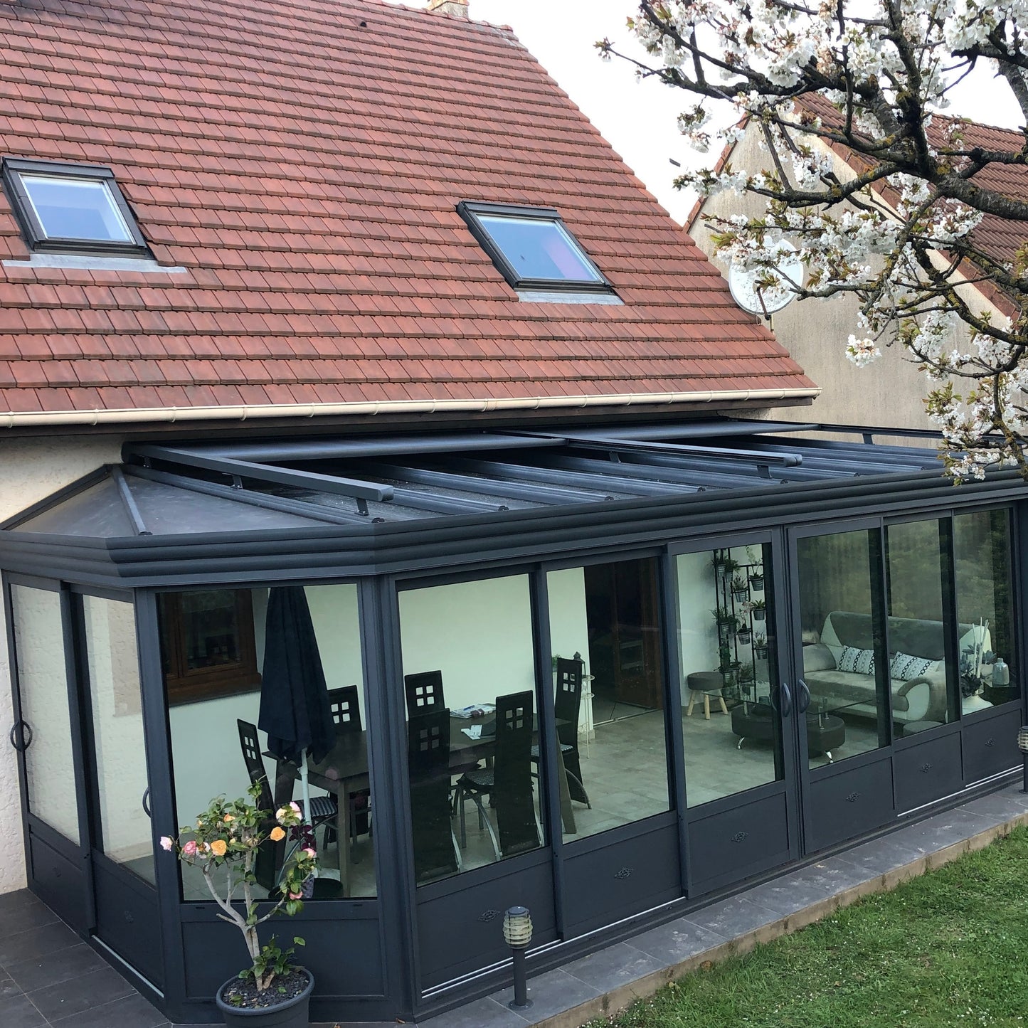 INSTALLATION STORE DE VERANDA - SAINT MAUR - (94)