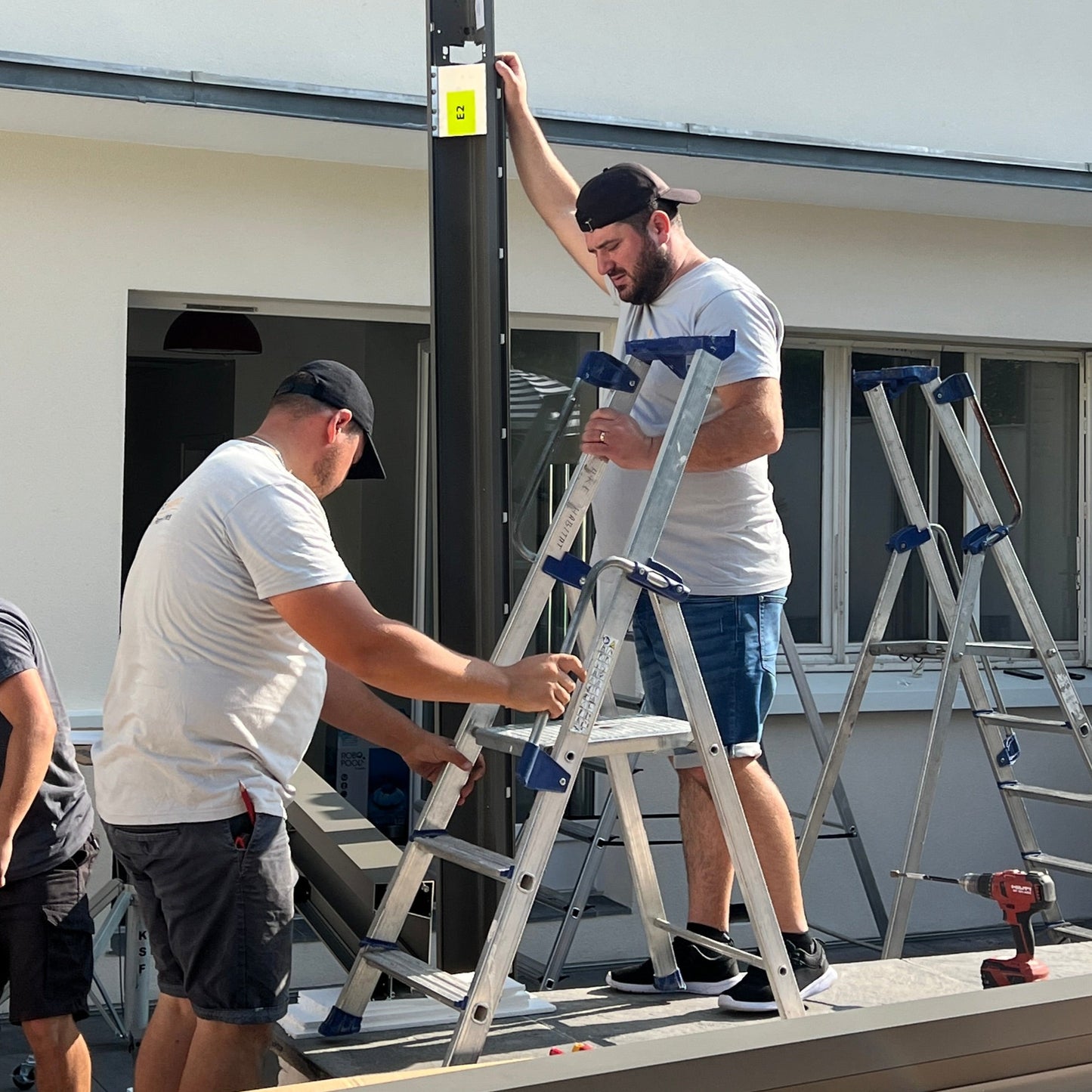 INSTALLATION D’UNE PERGOLA BIOCLIMATIQUE - LIMEIL-BRÉVANNES (94)