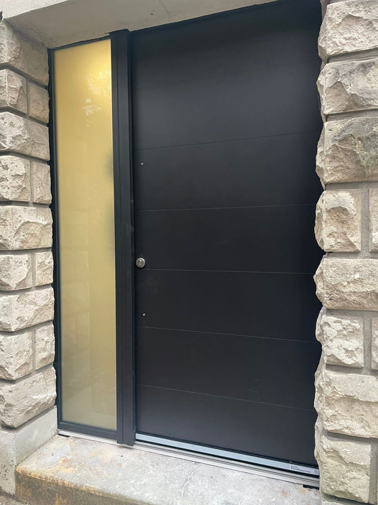 PORTE D’ENTRÉE TIERCE ALUMINIUM : INSTALLATION À PONTAULT-COMBAULT (77)