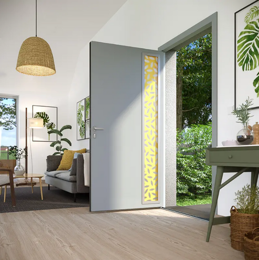 PORTES D'ENTRÉE DESIGN VITRAGE ET ALUNOX®
