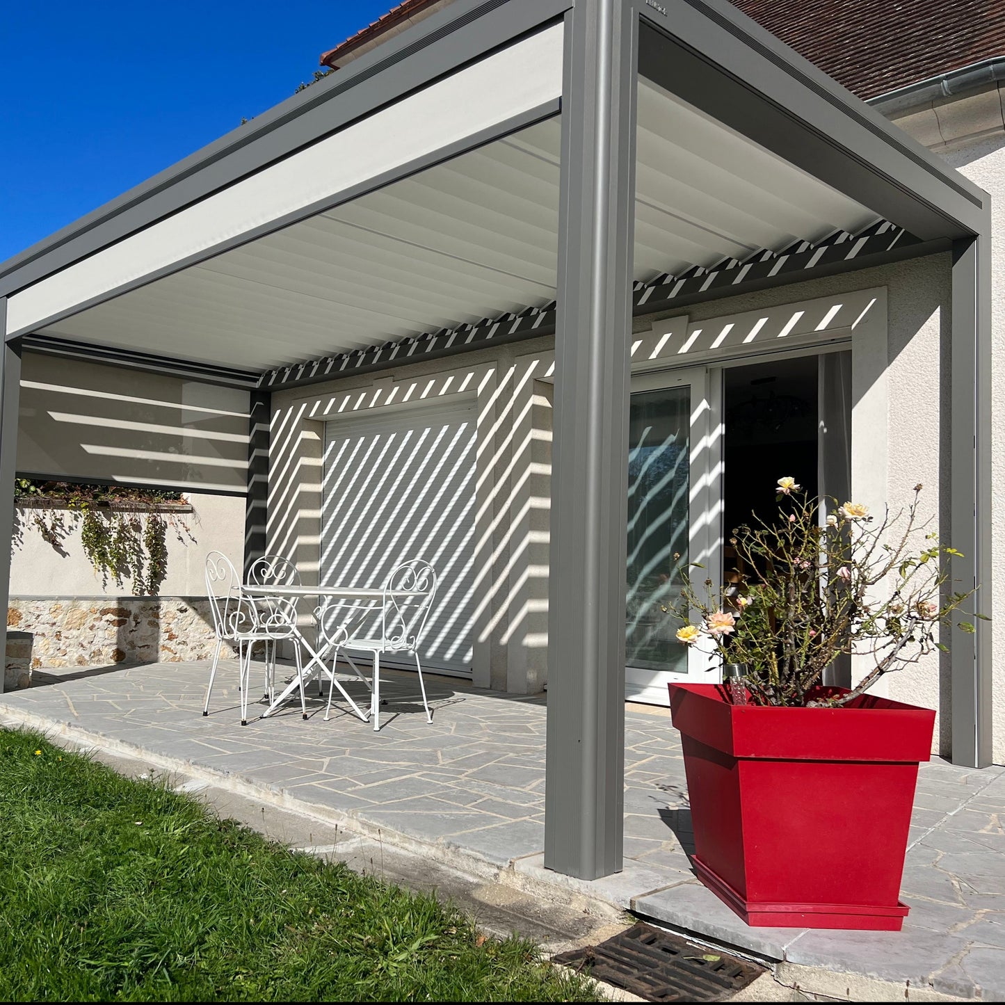 REALISATION PERGOLA BIOCLIMATIQUE (94) SUCY EN BRIE