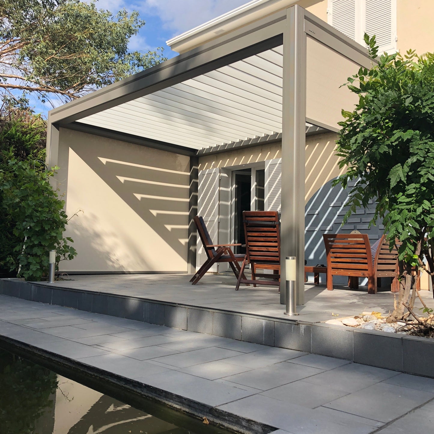 INSTALLATION PERGOLA MAROLLES EN BRIE (94)