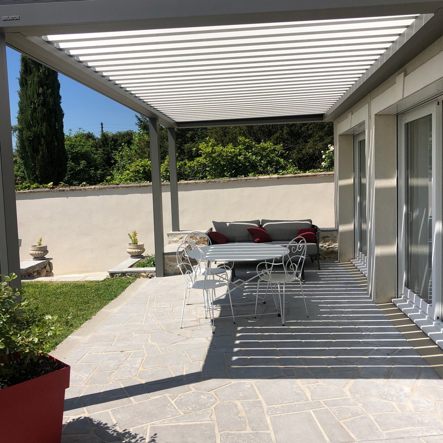 REALISATION PERGOLA BIOCLIMATIQUE (94) SUCY EN BRIE