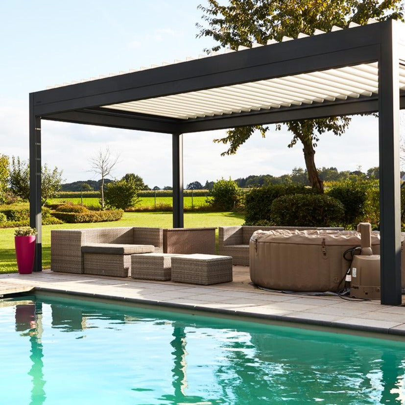 BRUSTOR B600 Pergola bioclimatique rétractable